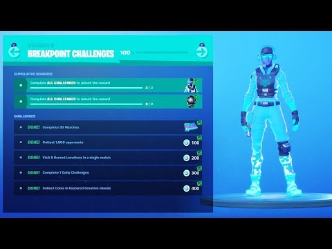 Fortnite Breakpoint Daily Challanges The New Breakpoint Challenges In Fortnite Free Items