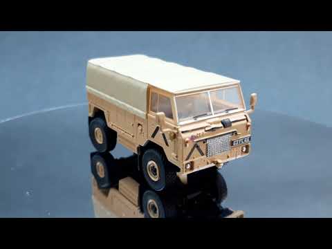 Oxford die cast model One Tonne Land Rover FC GS Gulf 1991 1:76 OO scale 76LRFCG003
