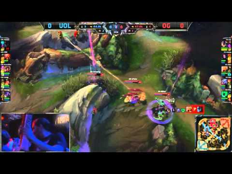 UOL vs OG Game 1 highlights EU LCS Regional Qualifier 2015 Unicorns of Love vs Origen