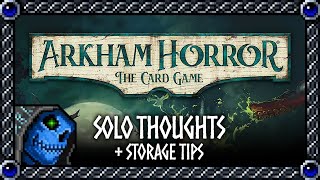 AzureDeath | Solo Board Gaming - Arkham Horror: The Card Game video thumbnail
