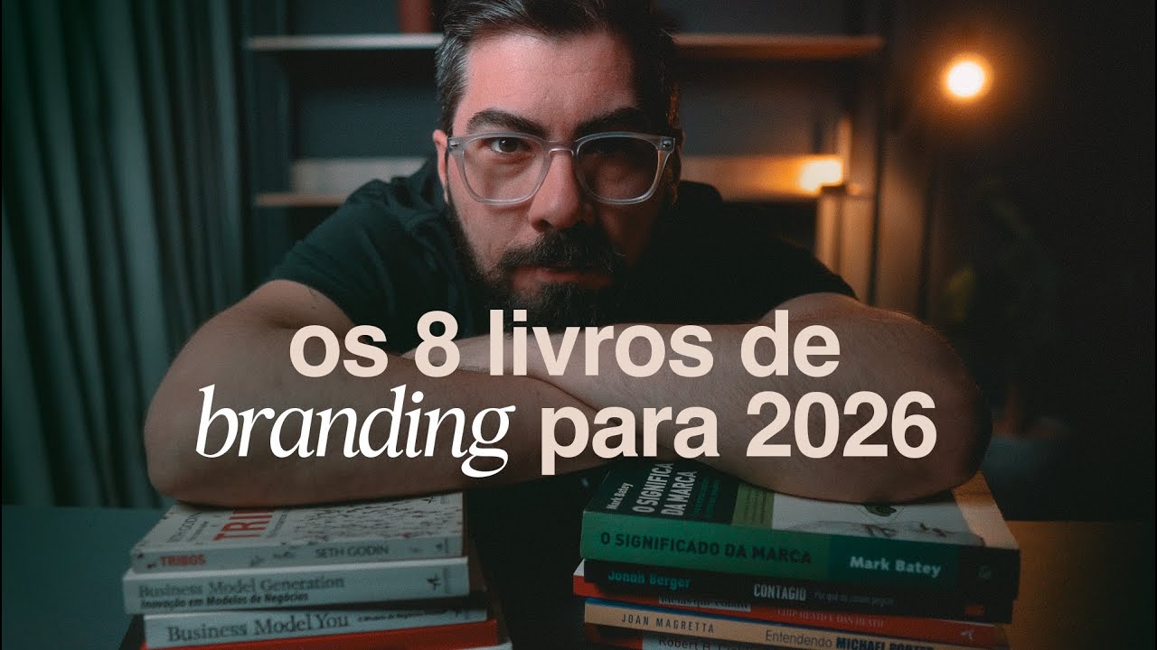 Li 47 livros de BRANDING, esses são os 8 mais importantes