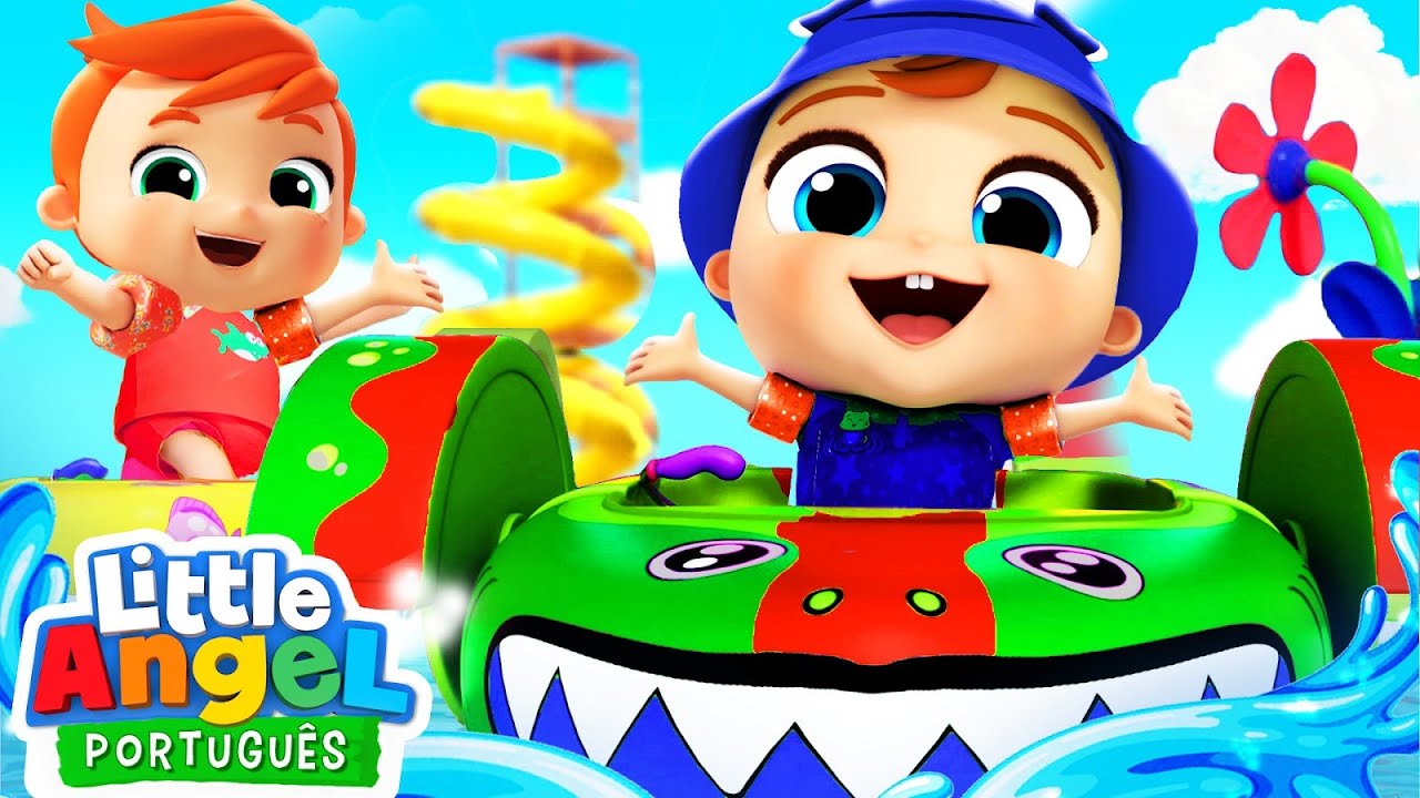O Pirata Joãozinho no Parquinho Aquático! | Canal do Joãozinho - Little Angel Português