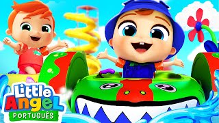O Pirata Joãozinho no Parquinho Aquático! | Canal do Joãozinho - Little Angel Português
