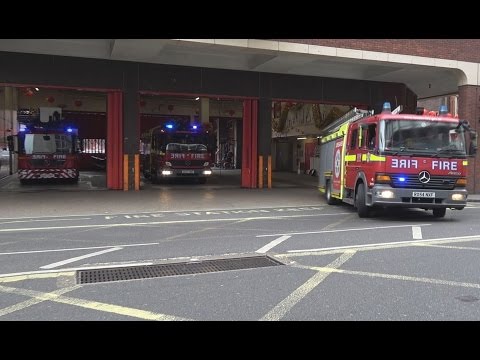 London Fire Brigade Soho Full House Response A241 A242 A245