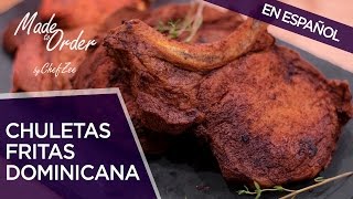 Chuletas Fritas Dominicanas | Recetas Dominicanas | A La Orden | Chef Zee Cooks