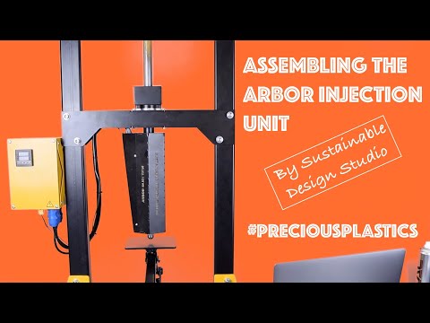 I got a new machine! Precious Plastics Arbor Injection Molding by Sustainable Design Studio