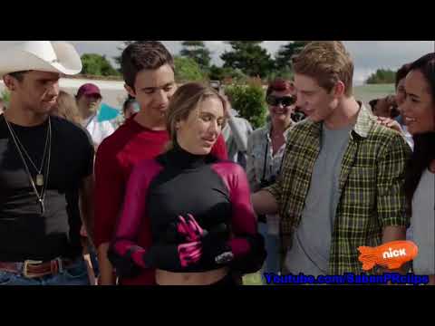 Power Rangers Super Ninja Steel Ep 7 - The Need for Speed - She beat Victor Time