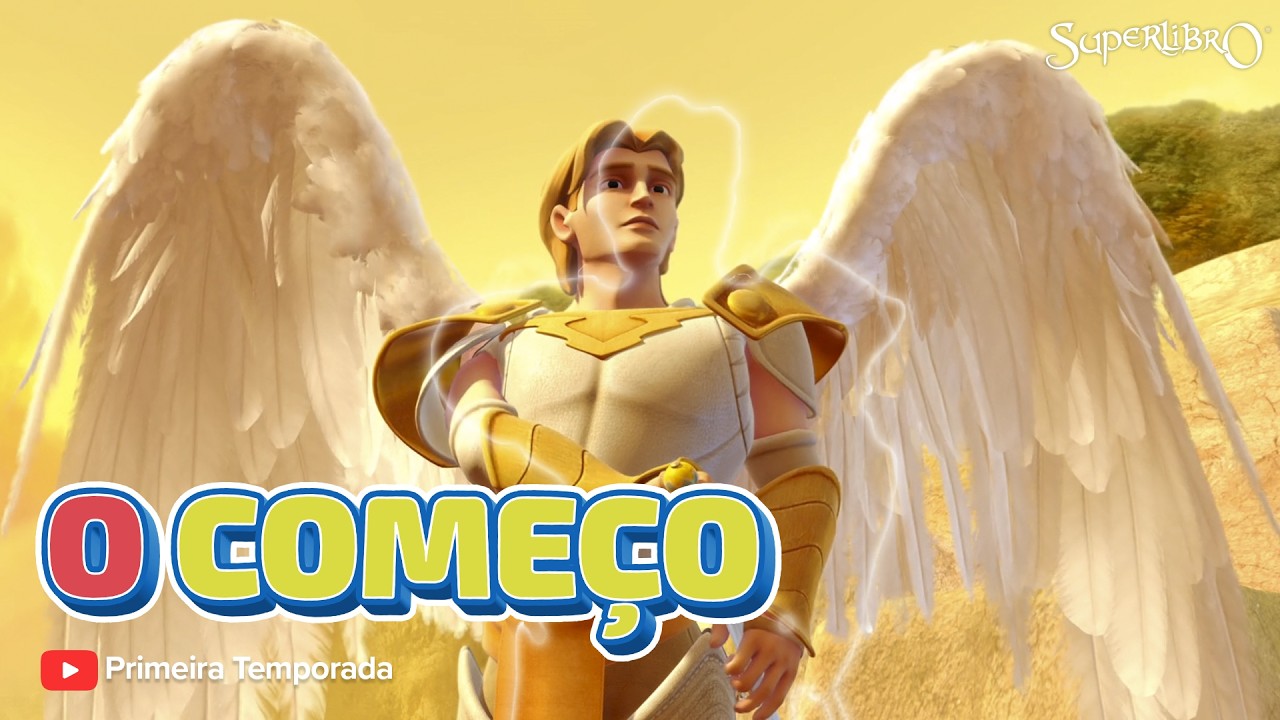 Superbook Português - O Começo  - Temporada 1 Episódio 1- Episódio Completo (Versão Oficial em HD)