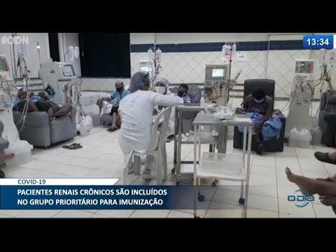 Pacientes renais crí´nicos são incluídos no grupo prioritário para imunização 15 04 2021