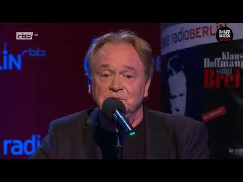 Klaus Hoffmann 2018 Liedermacher Sänger live Musik & Talk Knapp daneben 05.05.2018 songwriter