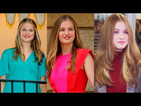 princess Lenore, Spain's future Queen delivers her first speech /Very Beautiful lenore #Sofia