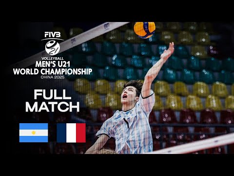 Argentina vs. France - Pool D | Men's U21 World Champs 2025 - Full Match