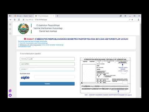 MUHIM! DTM.PAY.UZ ELEKTRON KVITANSIYA OLISH YOKI TO'LOVNI AMALGA OSHIRISH!