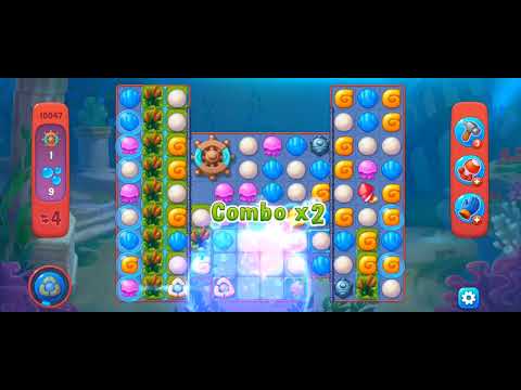 Fishdom Hard Level 10047 (No Boosters) @choraelmin