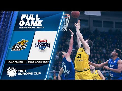 BC Kyiv Basket v Landstede Hammers Zwolle - Full Game - FIBA Europe Cup 2019-20