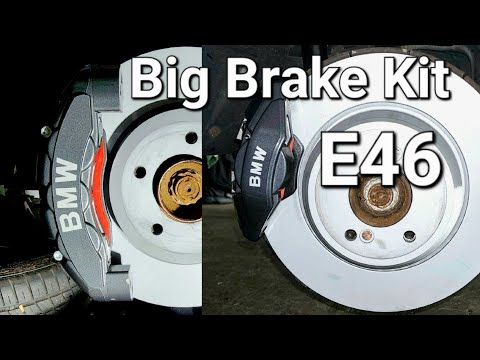 BMW e46 Big Brake Kit Upgrade