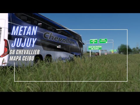 🎮🚍 VIAJE | S.J. Metan - S.S. de Jujuy | #G8!!! | Mapa Ceibo