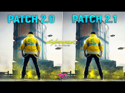 Cyberpunk 2077 : Patch 2.0 vs Patch 2.1 - Performance Comparison