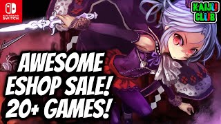 20+ AWESOME GAMES | Nintendo Switch ESHOP Sale! | LOTS OF GEMS!
