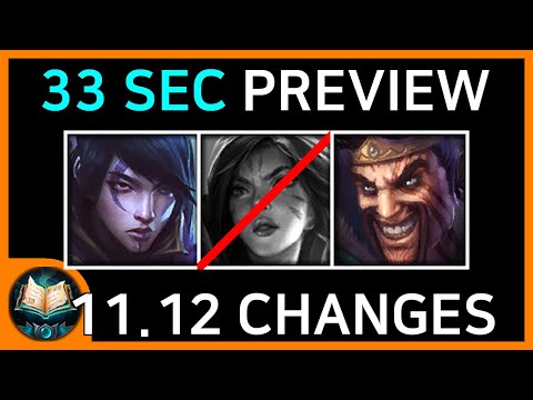 11.12 Patch Preview (33 Sec Summary)