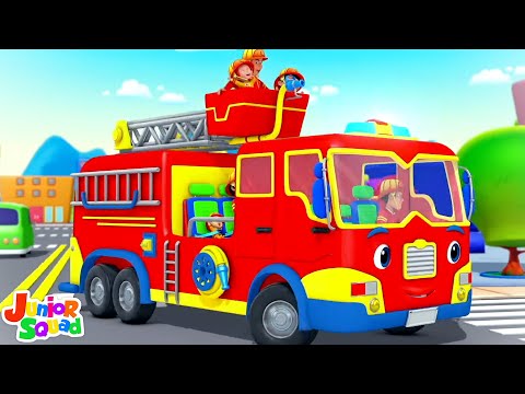 Wheels On The Firetruck | Firetruck Song + More Nursery Rhymes & Songs for Babies by Kids Tv Video