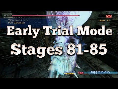FFXII Zodiac Age - Vaan Solo Early Trial Mode [Stages 81-85]