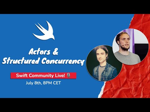 Actors & Structured Concurrency, Live! 🎙 with Donny Wals thumbnail