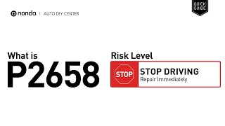 dtc p2658 interpretation