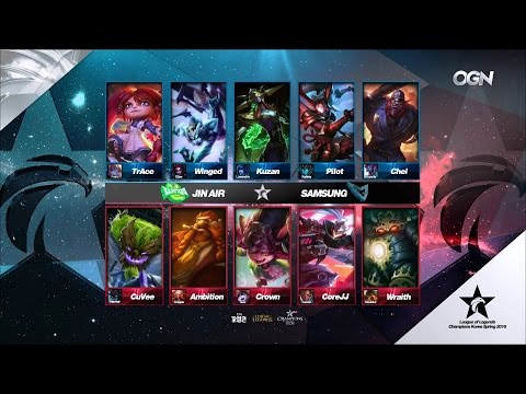 SSG vs JAG Game 2 Highlights - SAMSUNG GALAXY vs JIN AIR GREENWINGS - LCK Week 11 - SPRING 2016
