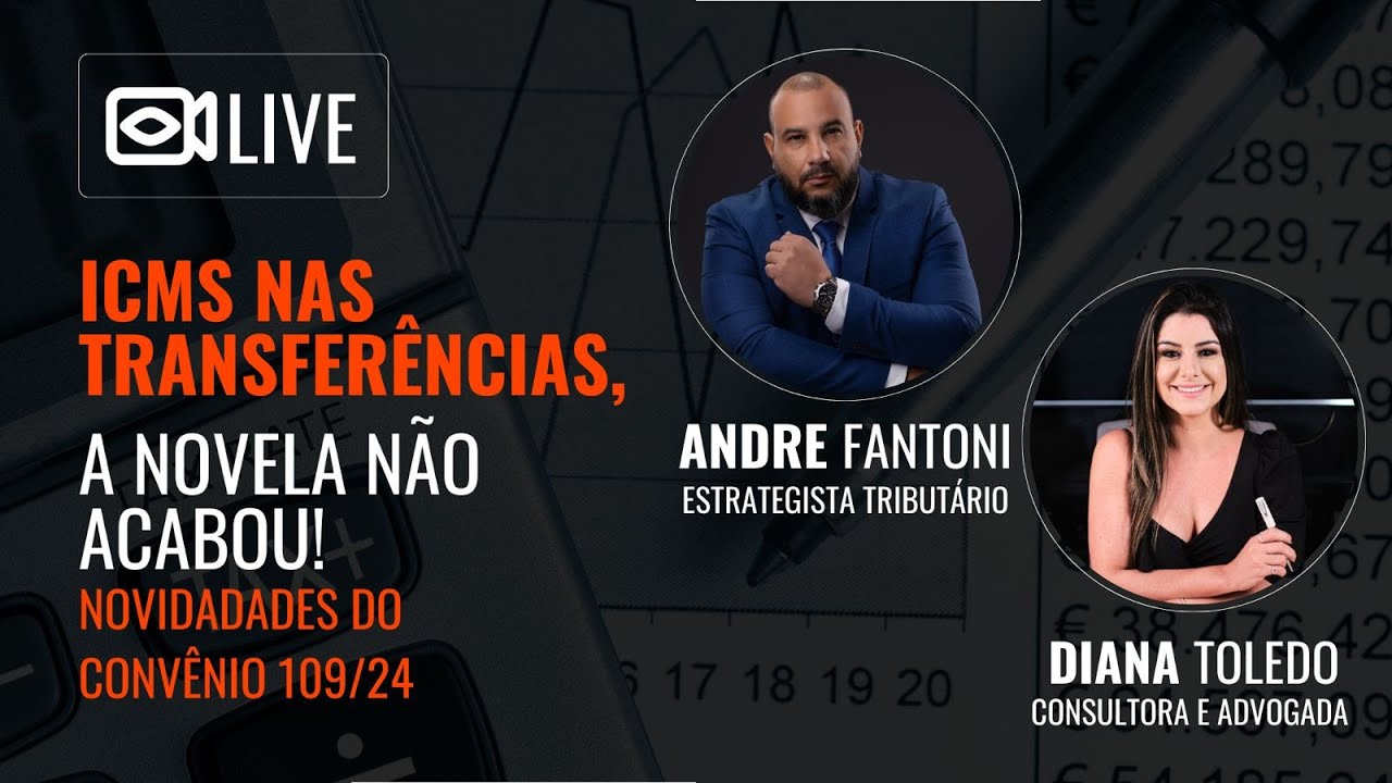 ICMS nas Transferências - Convênio 109/24