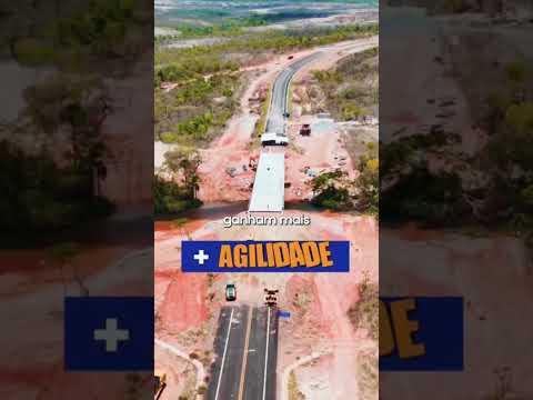 Nova ponte sobre o Rio Vermelho, no trecho que liga Lagoa do Tocantins a São Félix.