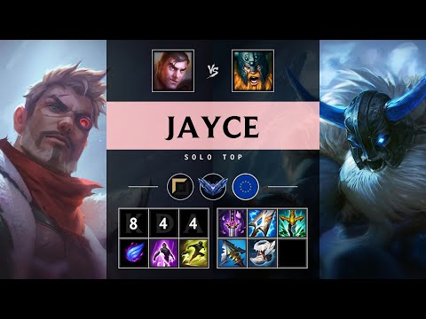 Jayce Top vs Olaf - EUW Diamond Patch 25.19