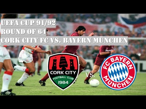 UEFA Cup 91/92 - Round of 64 - Cork City FC vs. Bayern München