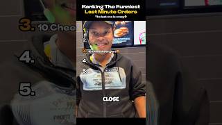 Ranking The Best Last Minute Orders