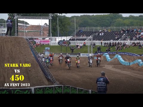 STARK VARG vs 450 ARENACROSS || AX FEST 2023 | FansEyeView