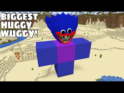 What if you SPAWN THE BIGGEST HUGGY WUGGY in Minecraft - Coffin Meme