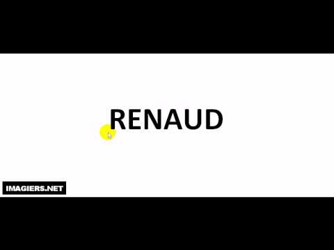 How to pronounce in French #  RENAUD