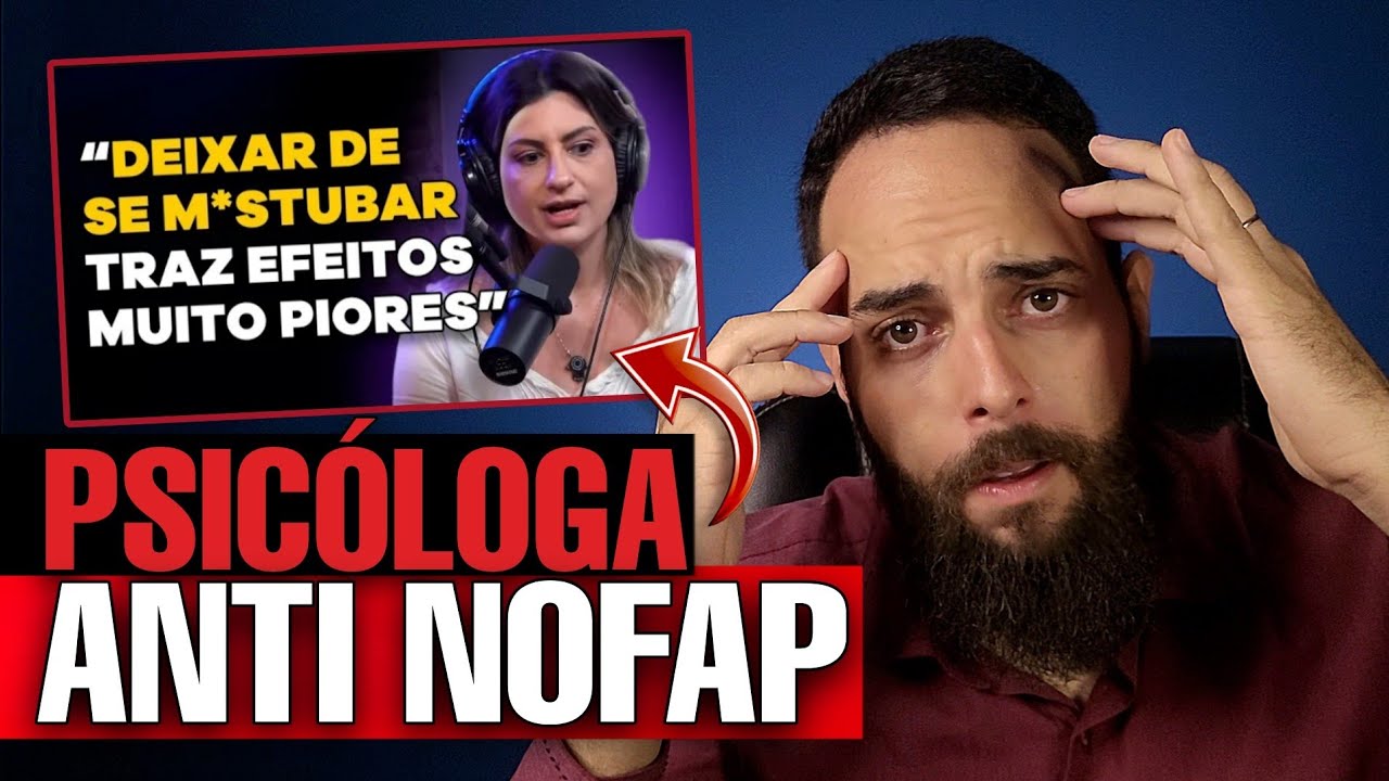 Masturbação 2 Vezes no Dia Faz Bem??? React a Psicóloga anti NOFAP | Diêgo Magalhães