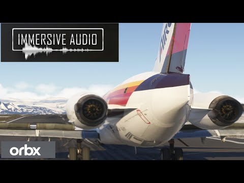 TOTALLY EPIC MADDOG MD 82 TAKEOFF MINDBLOWING SOUNDS