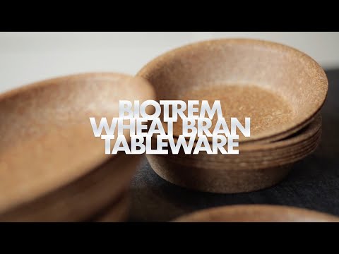 BIOTREM Wheat Bran Tableware
