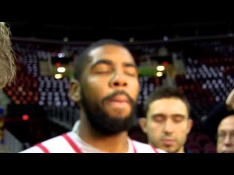 Cavs' Kyrie Irving says Pelicans Anthony Davis like a brother: Video