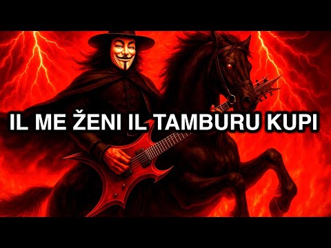 CRNI PAS - IL ME ŽENI IL TAMBURU KUPI - METAL (AI)
