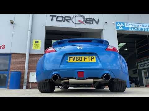 370z Invidia Gemini exhaust + TORQEN High Flow Cats