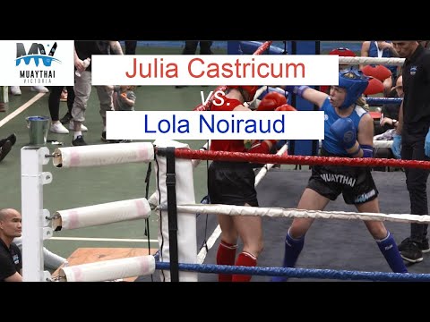 MUAYTHAI VICTORIA 6: Lola Noiraud vs Julia Castricum