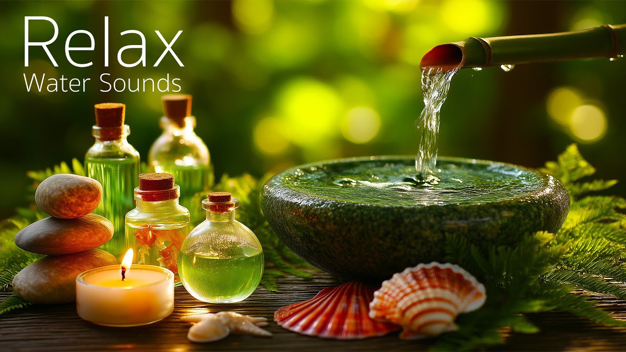 Soothing Relaxing Music & Water Sounds 🍀 Peace of Mind, Anxiety Relief