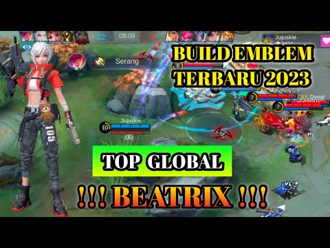 TOP GLOBAL BEATRIX | MOBILE LEGENDS | BEST BUILD 2023