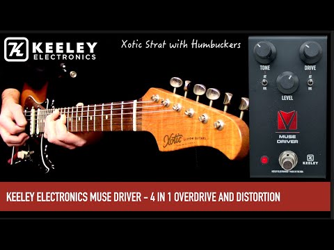 Keeley Electronics Muse Driver - 4 in 1 Overdrive and Distortion
