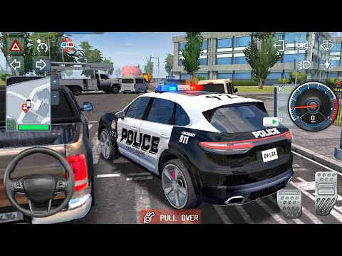 Police Sim 2022 #6 Porsche Police SUV Driving | Chasing | Police Game - Car Game