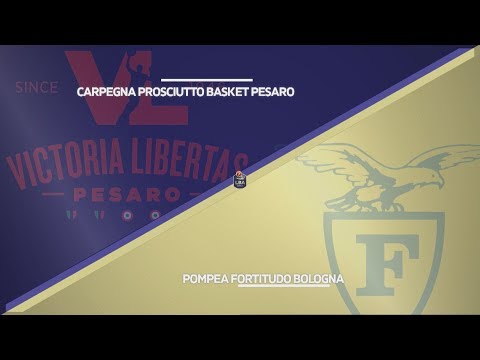 HIGHLIGHTS/ Carpegna Prosciutto Basket Pesaro - Pompea Fortitudo Bologna 72-80