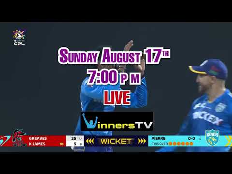 🔥 ISLAND RIVALS COLLIDE 🔥It's the Antigua & Barbuda Falcons vs the St Lucia Kings CPL T20 showdown!